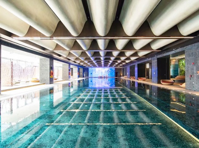 卢湾网站建设西安W酒店泳池